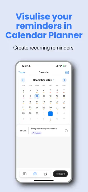 Voicenotes & Calendar: Voicely screenshot 3