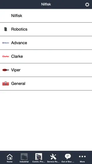 Nilfisk Toolkit screenshot 3