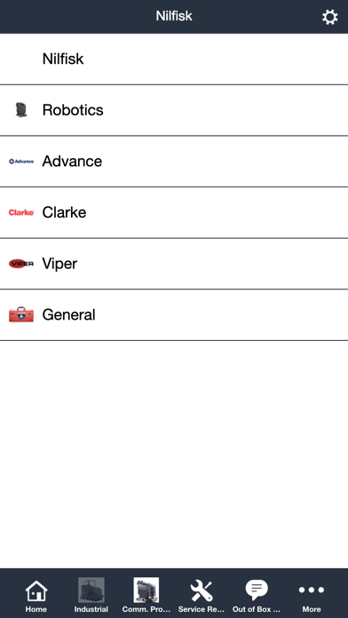 Screenshot 3 of Nilfisk Toolkit App