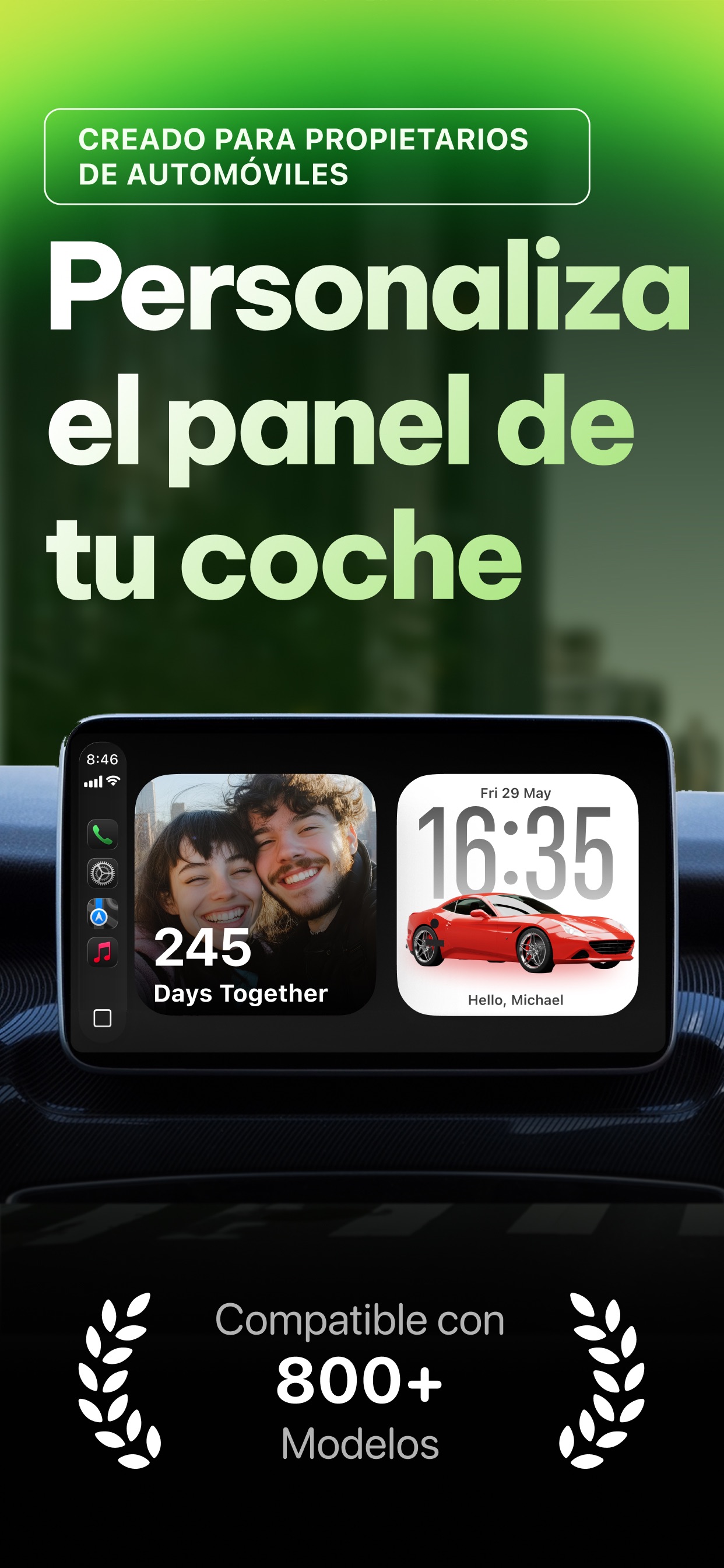 Screenshot 1 of CARFACE Widgets & Lyrics App