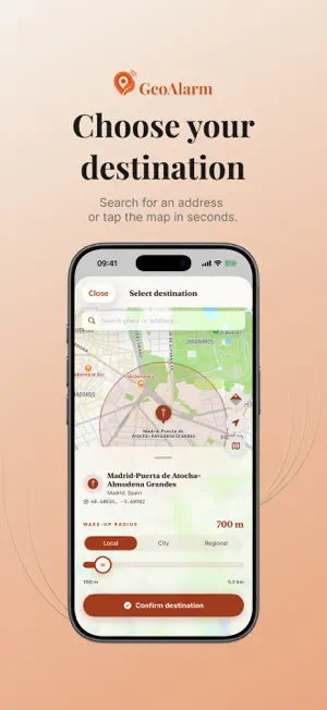 GeoAlarm · GPS Alarm screenshot 2