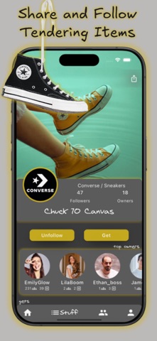 myStuff - Tangible Network Screenshot 2 of 3