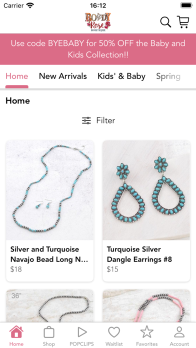 Rowdy Rose Boutique Screenshot
