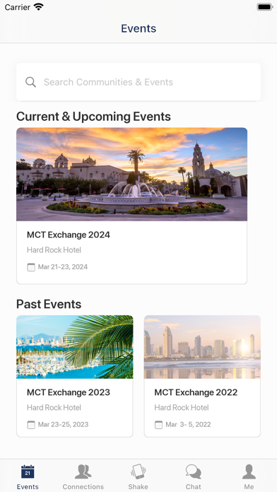 MCT Exchange Screenshot
