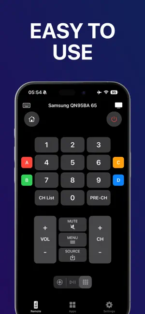 TV Remote Control · Universal screenshot 2
