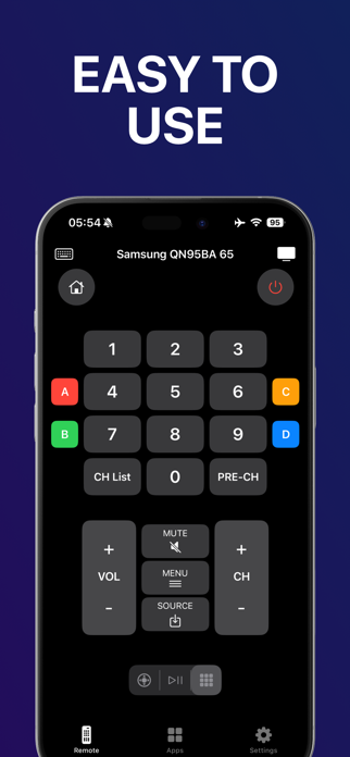 TV Remote Control · Universal Screenshot 2 of 5