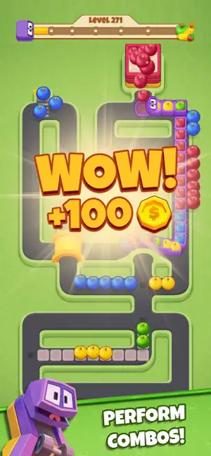 Snacky Dash: Food Maze Puzzle screenshot 3