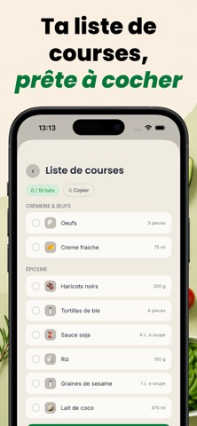 Mibo : Menu semaine & Recettes 스크린샷 3