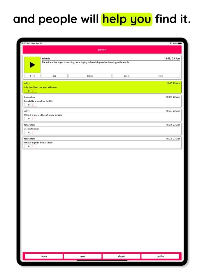 MusicPop - find your song