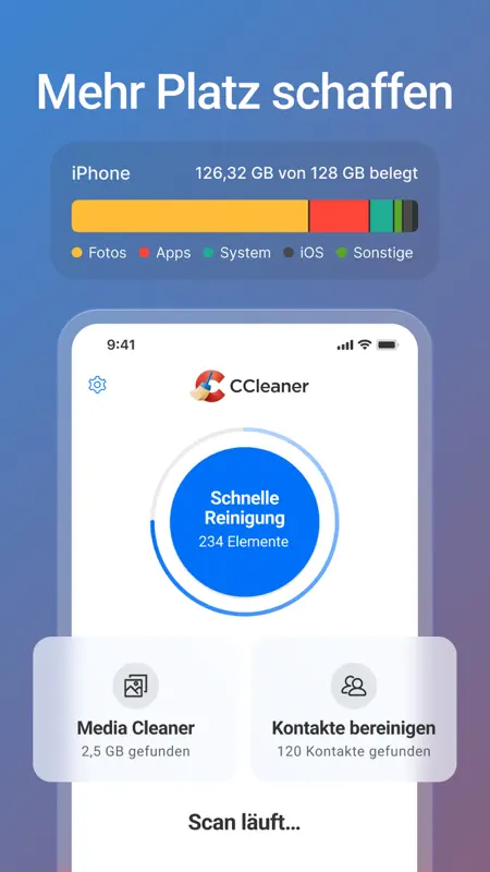CCleaner – Handy Aufräumen screenshot 1 of 5