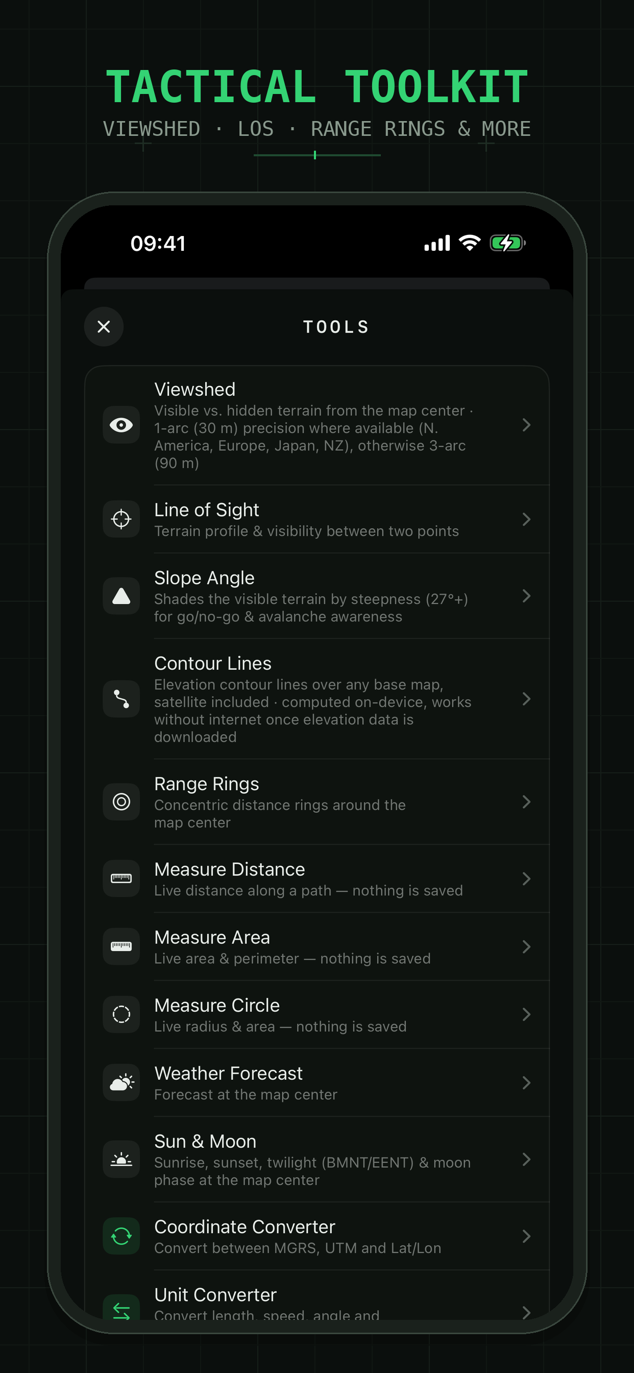 Tactical GPS - Alpine Quest screenshot 5