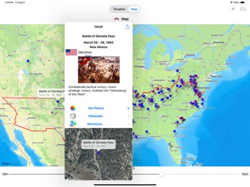 Civil War Battles iPad screenshot