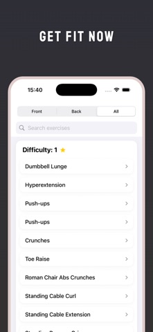 WinGym - Gym Workout Tracker Screenshot 2 of 8