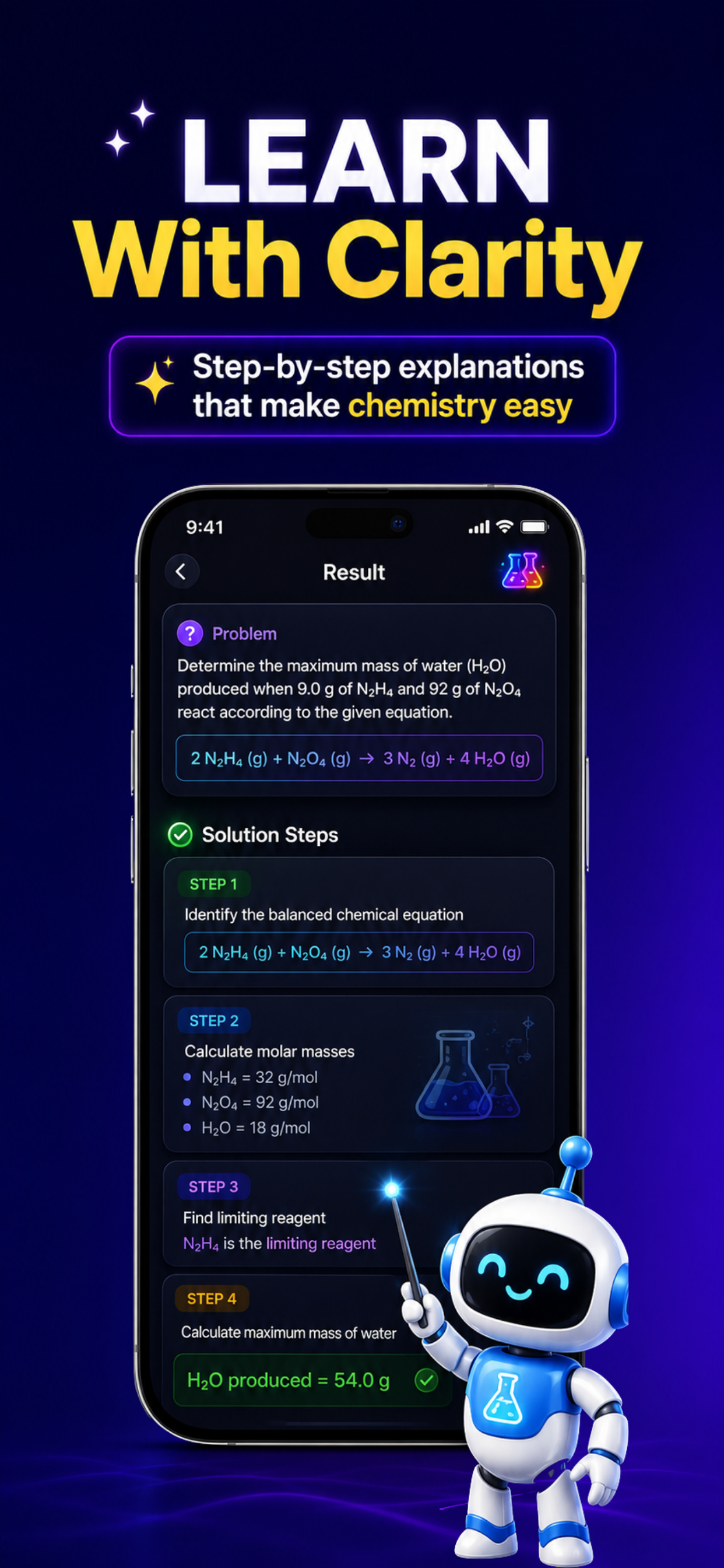 Chemistry Solver: Science AI