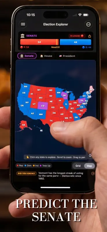 Election Explorer: 2026 Map screenshot 3 of 7