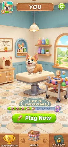 Furry Salon: Pet Card iPhone screenshot