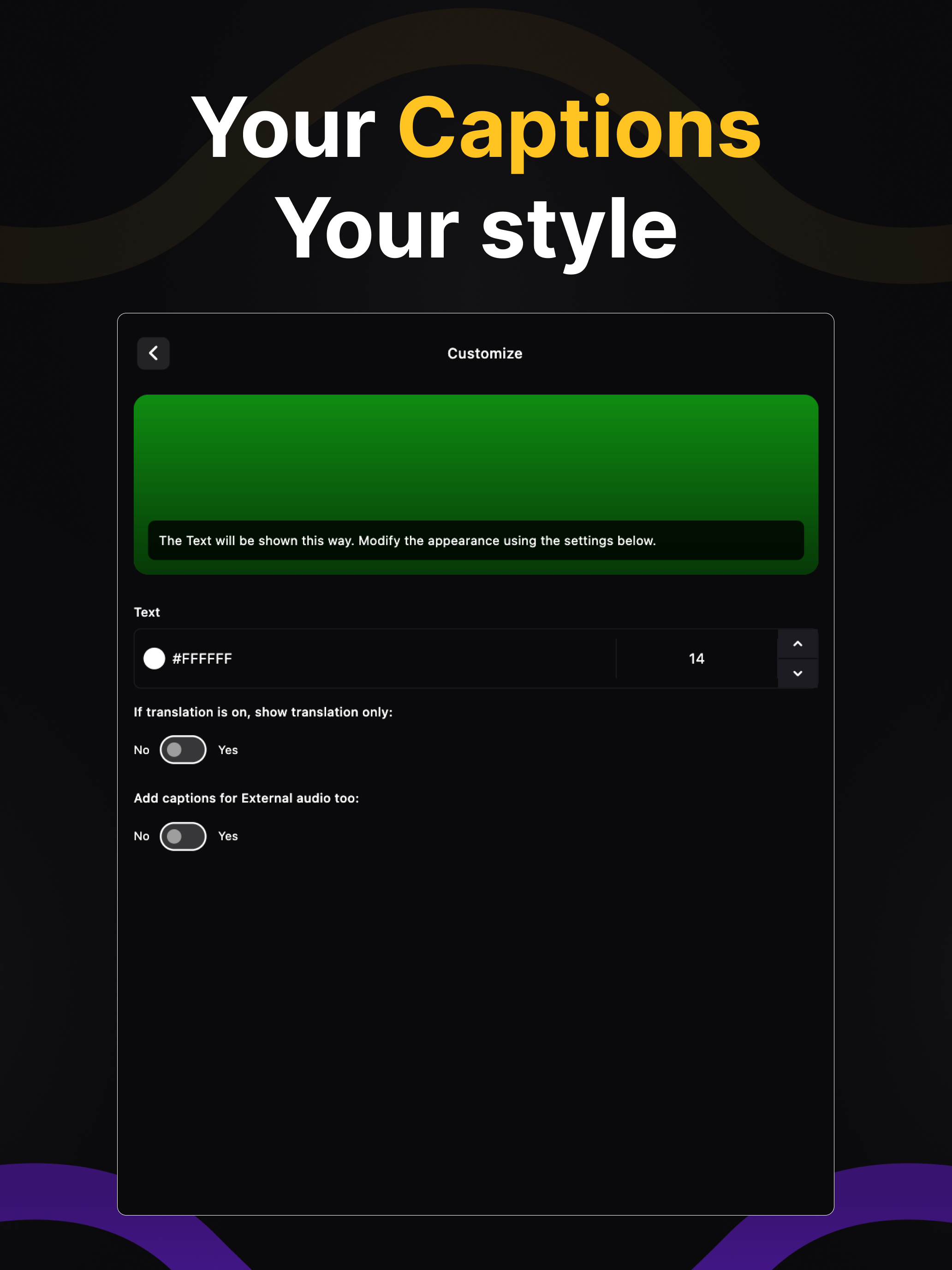 Live Caption & Translation screenshot 8