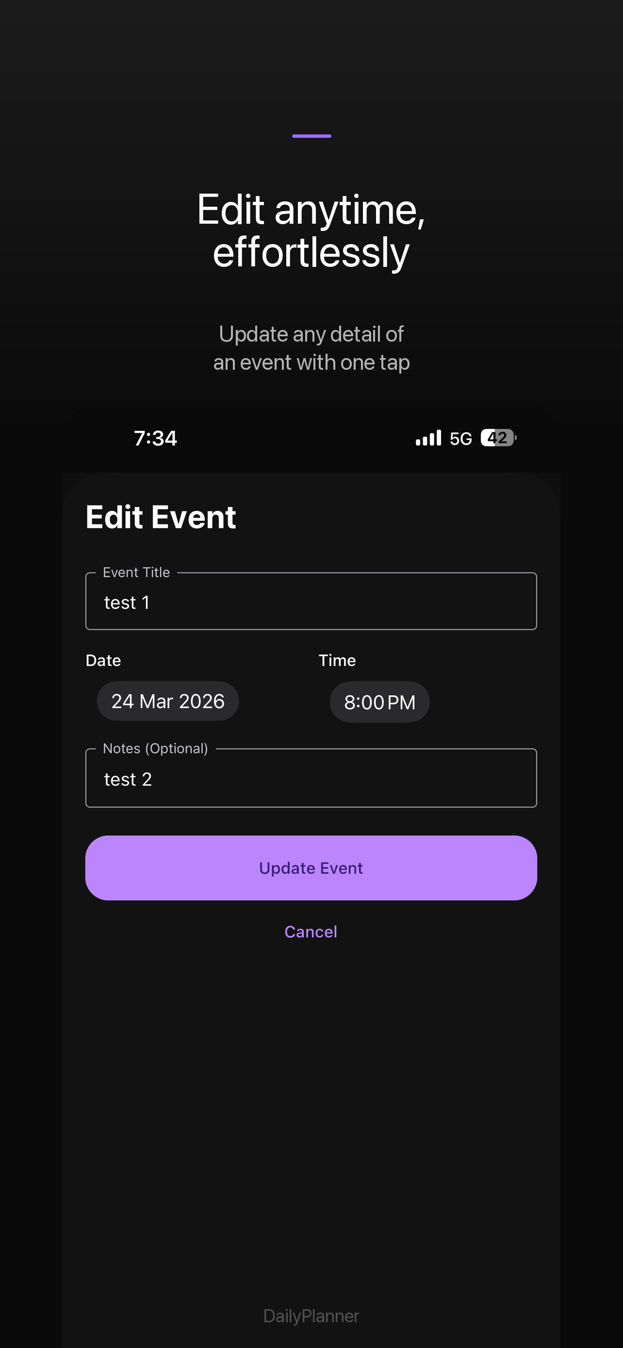 Daily Planner AL screenshot 3
