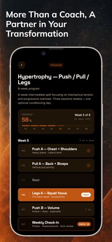 Performance Training HQ screenshot