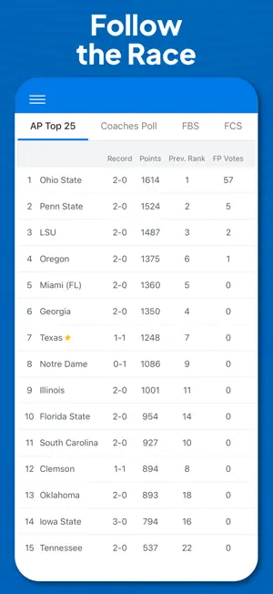 Superfan: College Football screenshot 8