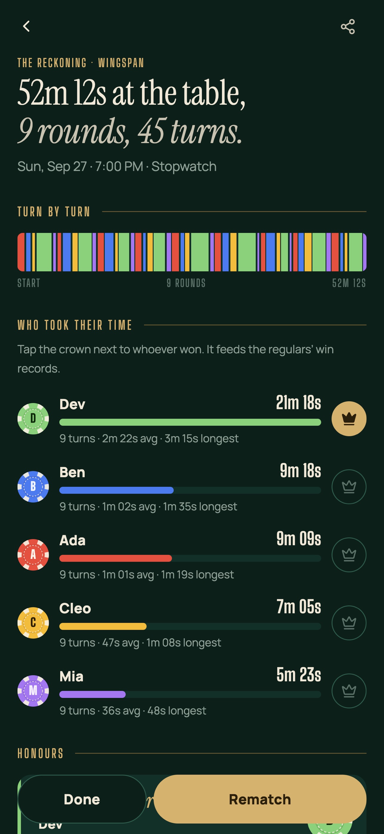 Screenshot 2 of Longthink: Game Night Timer