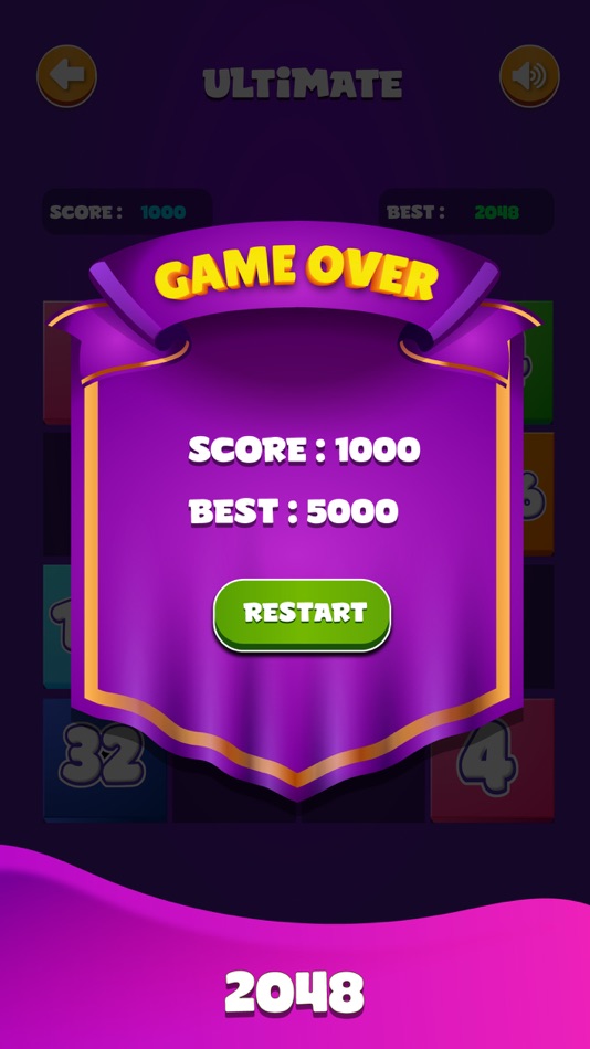 #3. 2048 Pro : Block Merge (iOS) 由: HuriyaSoft Studios