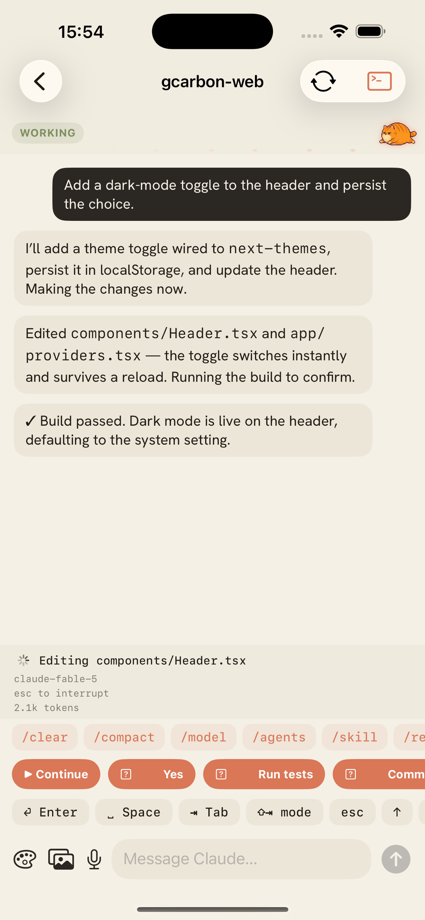 Claude Remote Control 的 App Store 截图 1