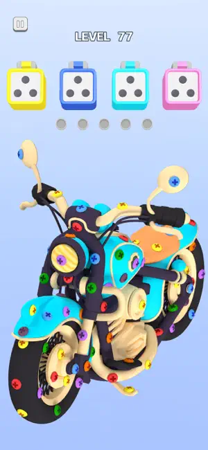 Screw Sort 3D: ボルト ネジニットパズルゲーム iPhone screenshot 5