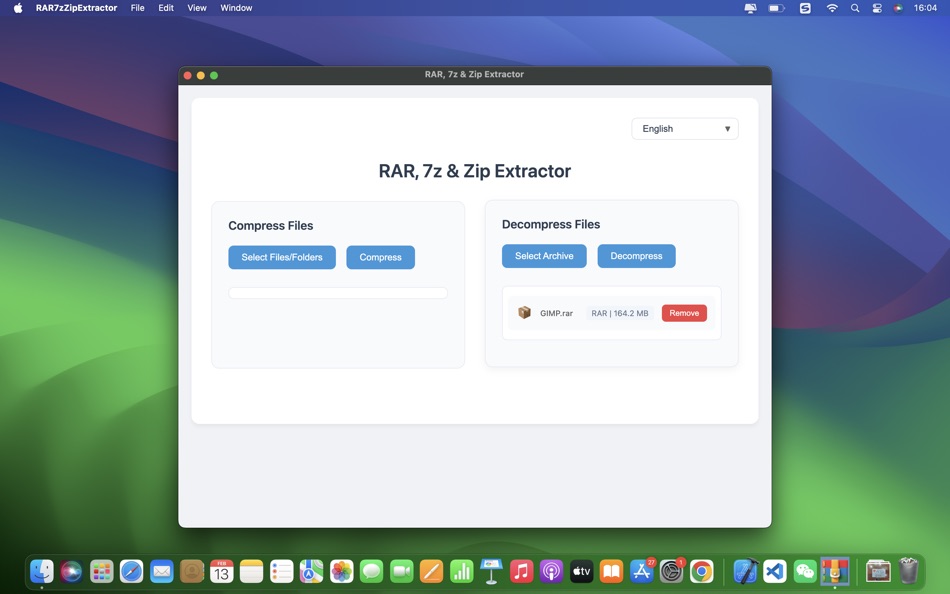 #1. RAR, 7z & Zip Extractor (macOS) Podle: 远腾 李