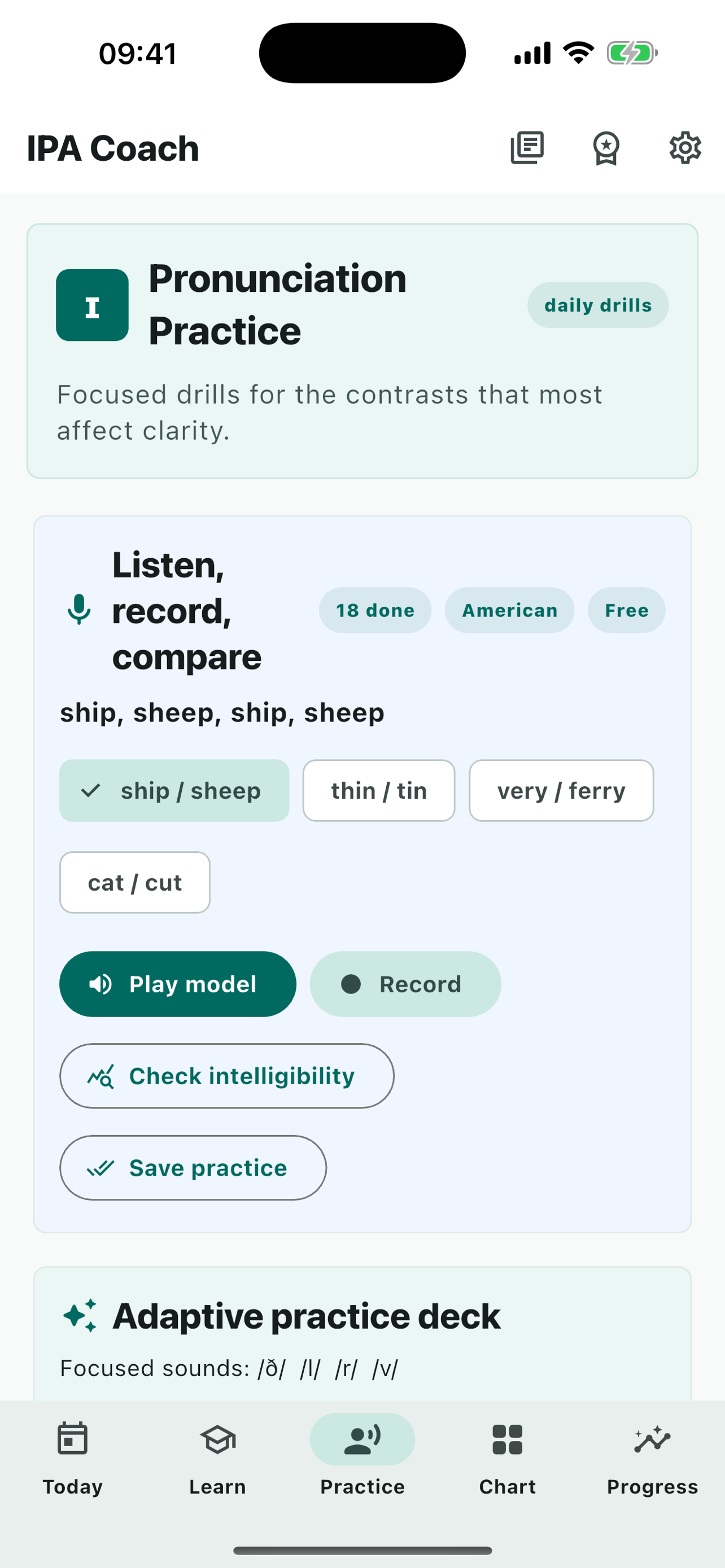 IPA Coach: English Phonetics screenshot 3