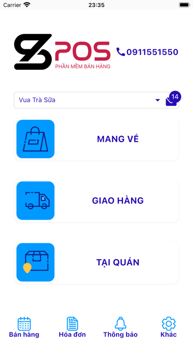 8POS Quản lý bán hàng Screenshot