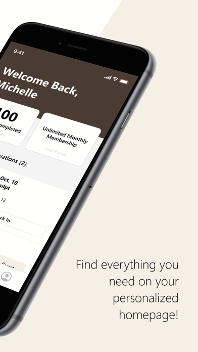 Cadilates app screenshot 2