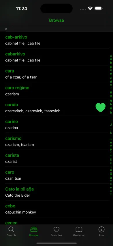 Esperanto screenshot 4