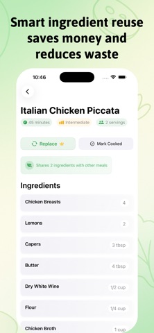 GoodPlate:A Smart Meal Planner screenshot