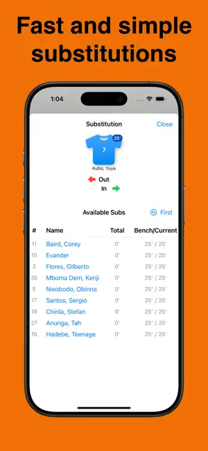 Sideline Pro screenshot 2