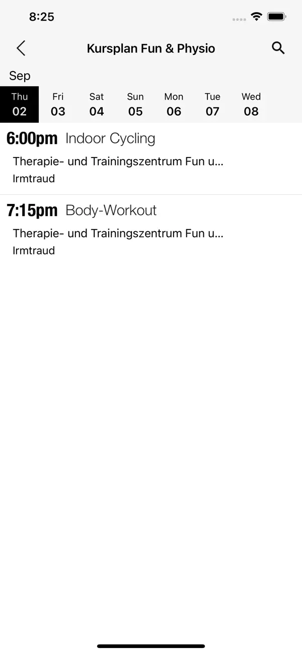 Screenshot #2 pour Therapie- und Trainingszentrum