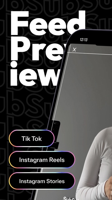 SubApp - Captions For Video iPhone screenshot 5 - Photo & Video app