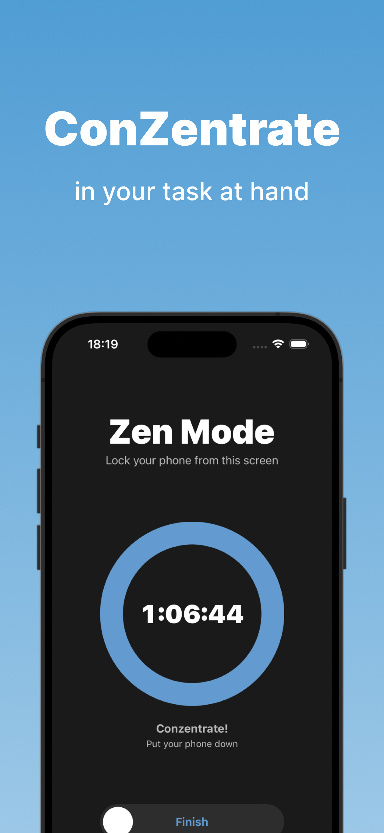 ConZentrate - Finish your task