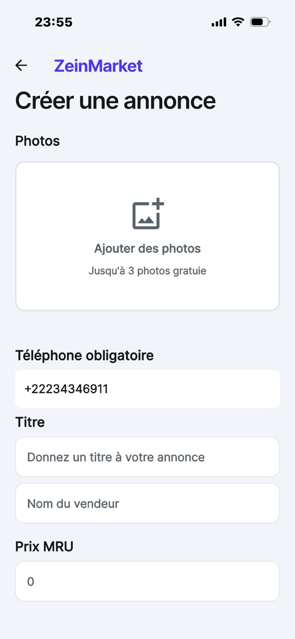 iPhone screenshot