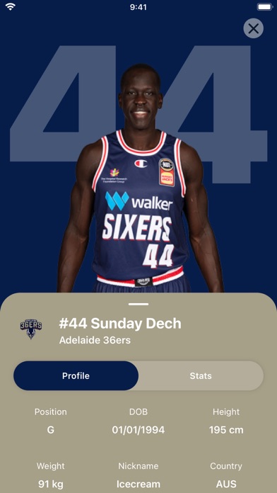Adelaide 36ers Screenshot