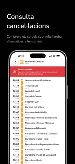 Transporta'm iPhone screenshot 5