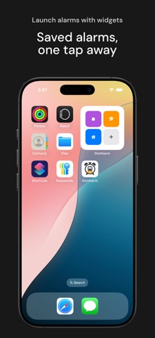 DistAlarm screenshot