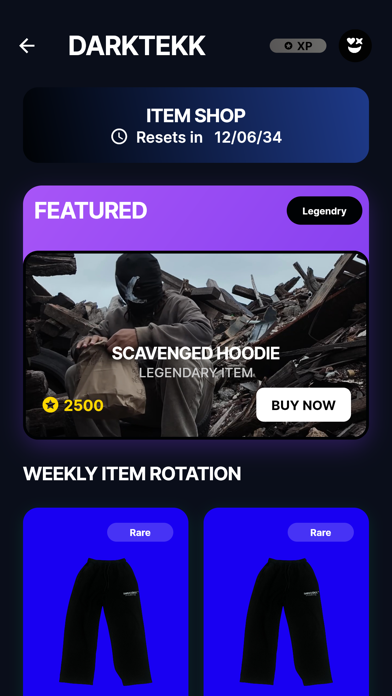 DARKTEKK iPhone screenshot 2 - Shopping app