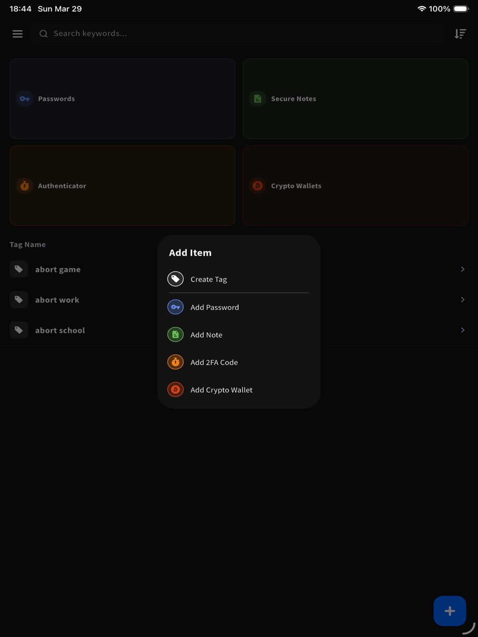 iPad screenshot