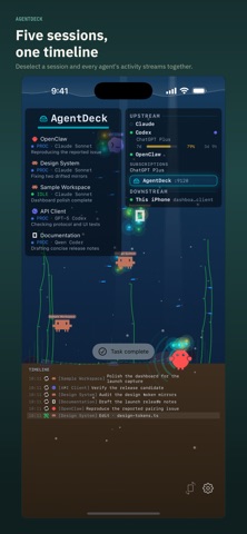 AgentDeck Dashboard 스크린샷 2