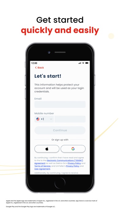 Elektra Go: Money Transfer Screenshot
