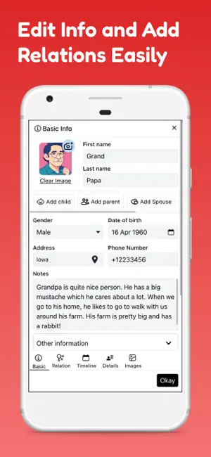 Family Tree Maker Offline screenshot 2