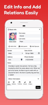 Family Tree Maker Offline screenshot 2