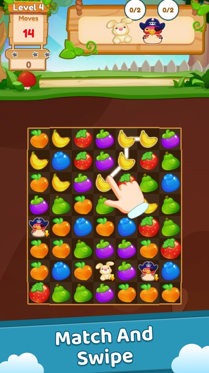 Fruit Games Match & Swipe