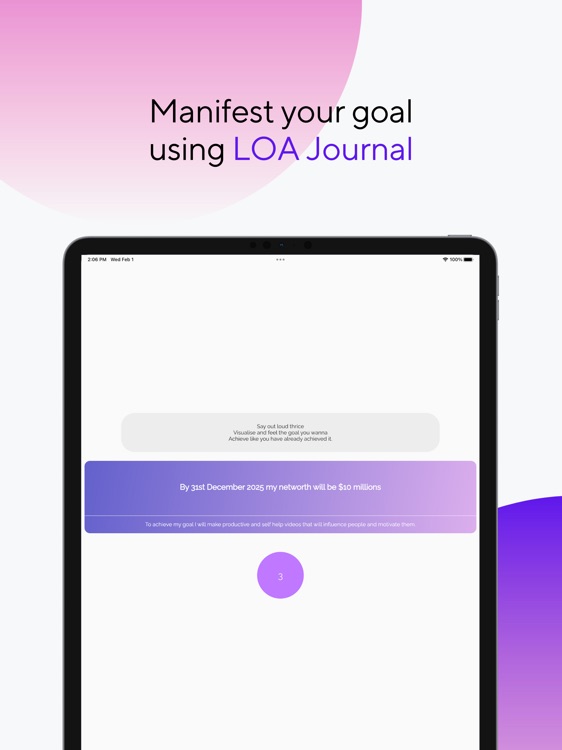Manifest - Goal tracker screenshot-1
